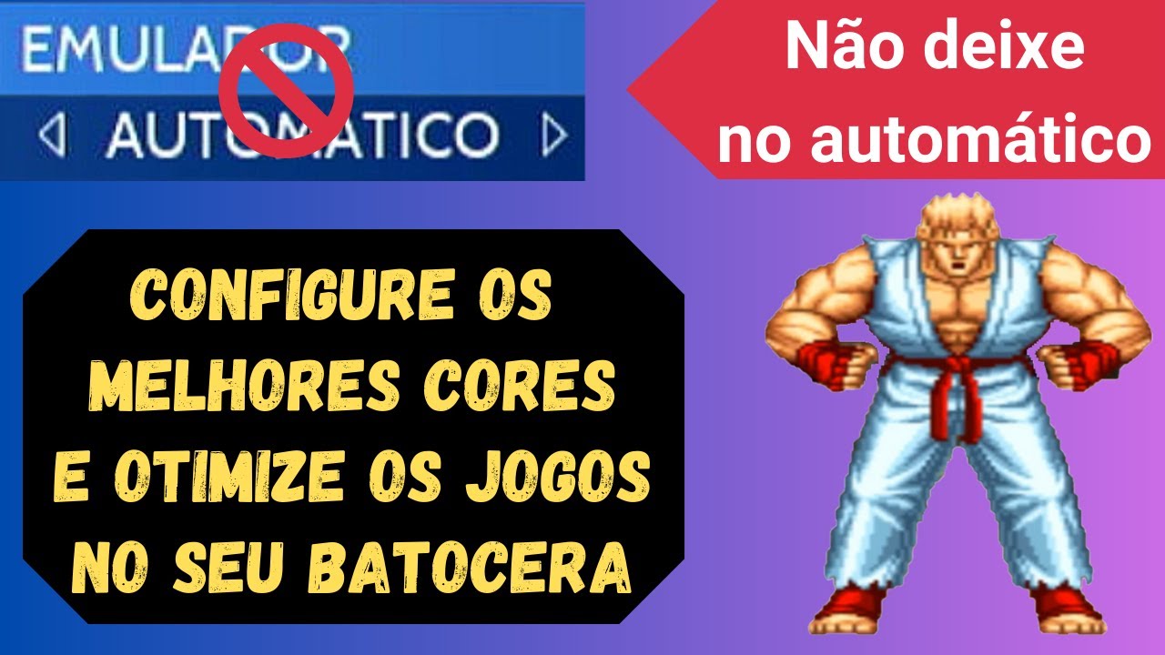 DICA - Os melhores emuladores do batocera para aumentar a performance
