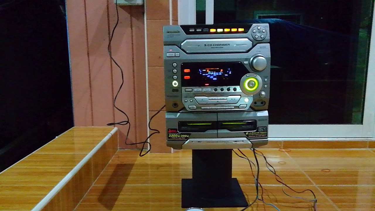 ซื้อขายแลกเปลี่ยนเครื่องเสียงมินิคอมโป panasonic SA-AK57 ราคา1600บาท