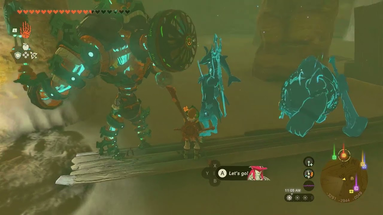 Treasure Chest, Quicksand Lake Cave | The Legend of Zelda: Tears of the Kingdom