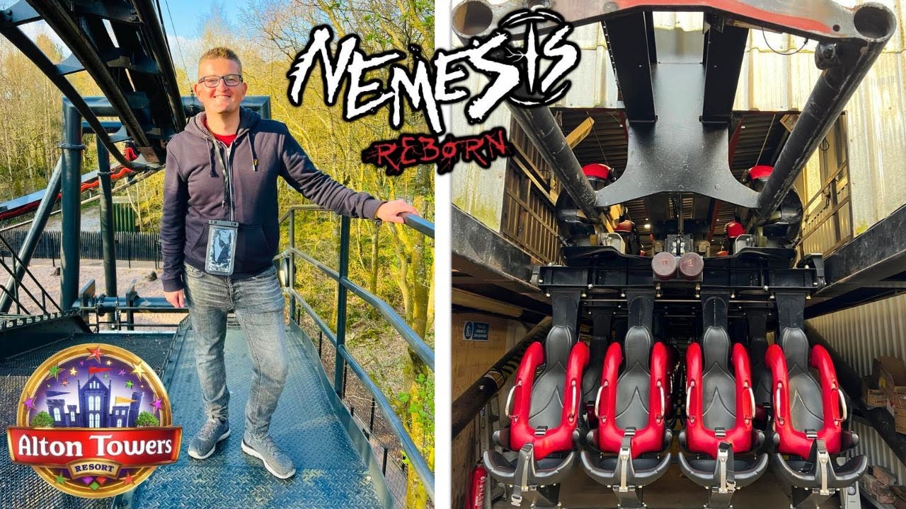 NEW Nemesis Reborn Behind The Scenes Tour - Alton Towers