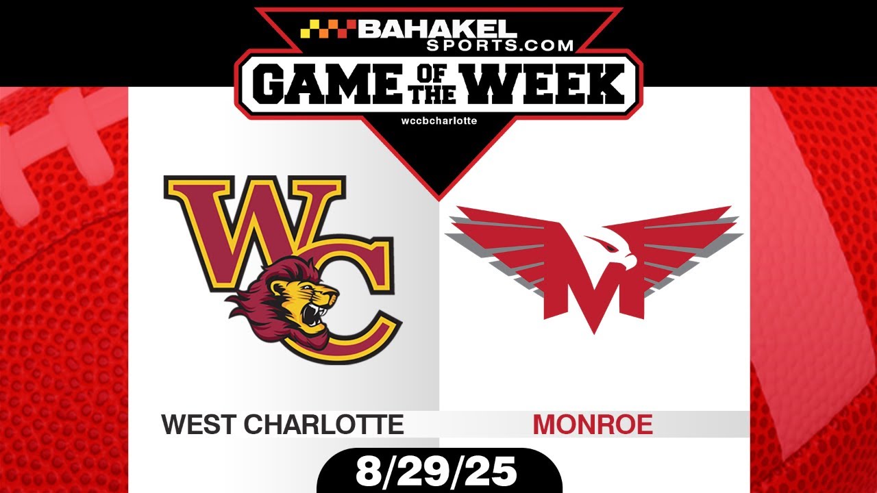 High School Football: West Charlotte @ Monroe