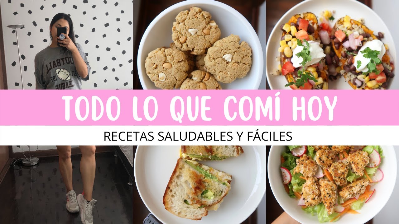 UN DIA COMPLETO DE COMIDAS SALUDABLES Y FACILES | Michela Perleche