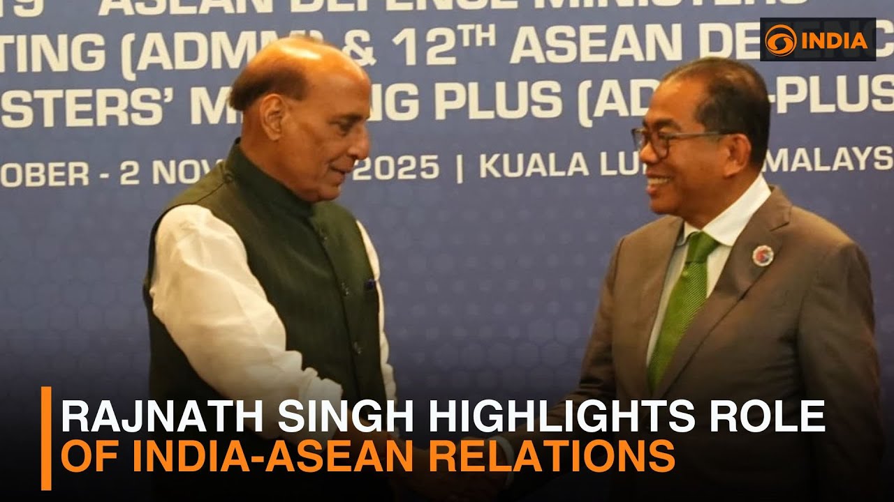 Rajnath Singh highlights role of India-ASEAN relations