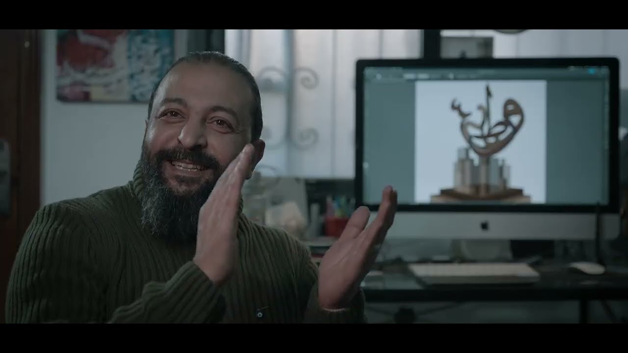 Shareef, le messager de l'art à Gaza.