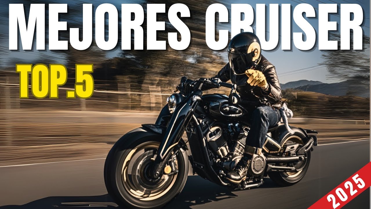 TOP 5 de las NUEVAS y RENOVADAS motos CUSTOM para el 2025