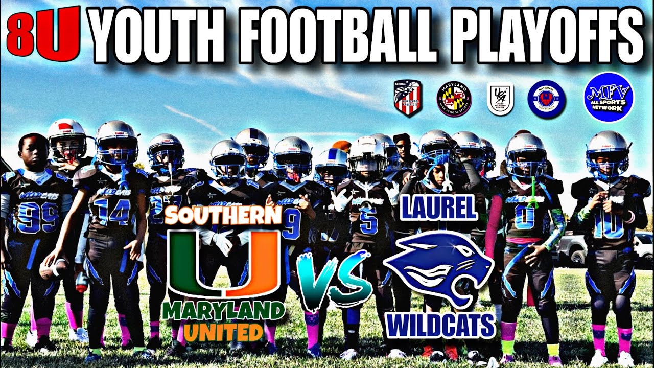 ПЛЕЙ-ОФФ МОЛОДЕЖНОГО ФУТБОЛА SMU Hurricanes против Laurel Wildcats | 8u Молодежный футбол.