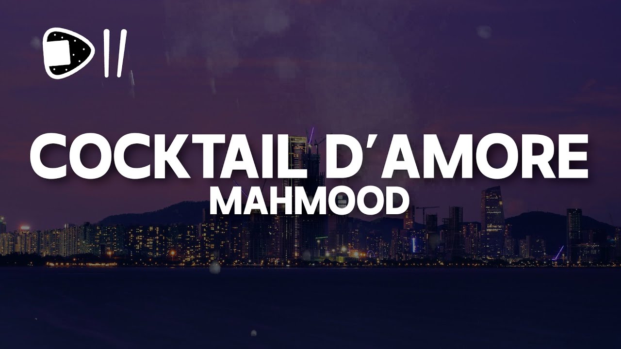 Mahmood - COCKTAIL D'AMORE (Testo/Lyrics) Volevo le ali di Pegaso che tu mi capissi quando cadevo