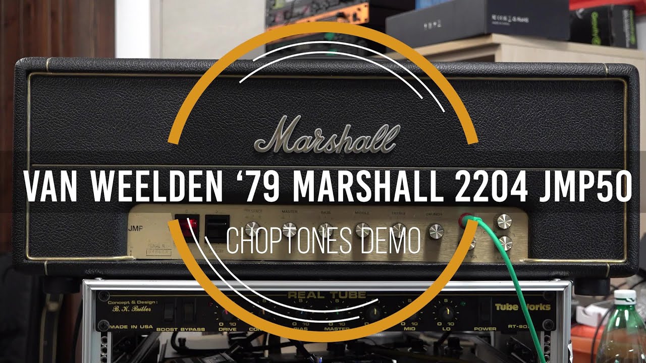 1979 Marshall JMP 2204 50W Van Weelden Mod | Playthrough Demo