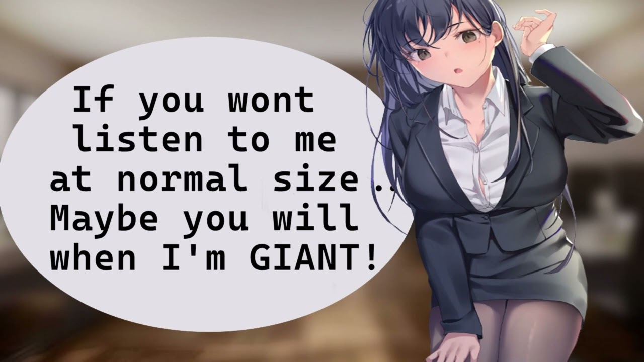 Childhood Best Friend Shrinks You And Confesses! (Giantess)(Shrinking) ASMR Roleplay F4M