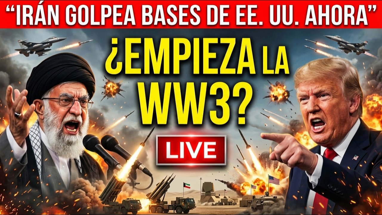 ¡Irán golpea instalaciones militares de EE. UU. en Bahréin, EAU, Qatar y Kuwait! | Prof. Richard Wol