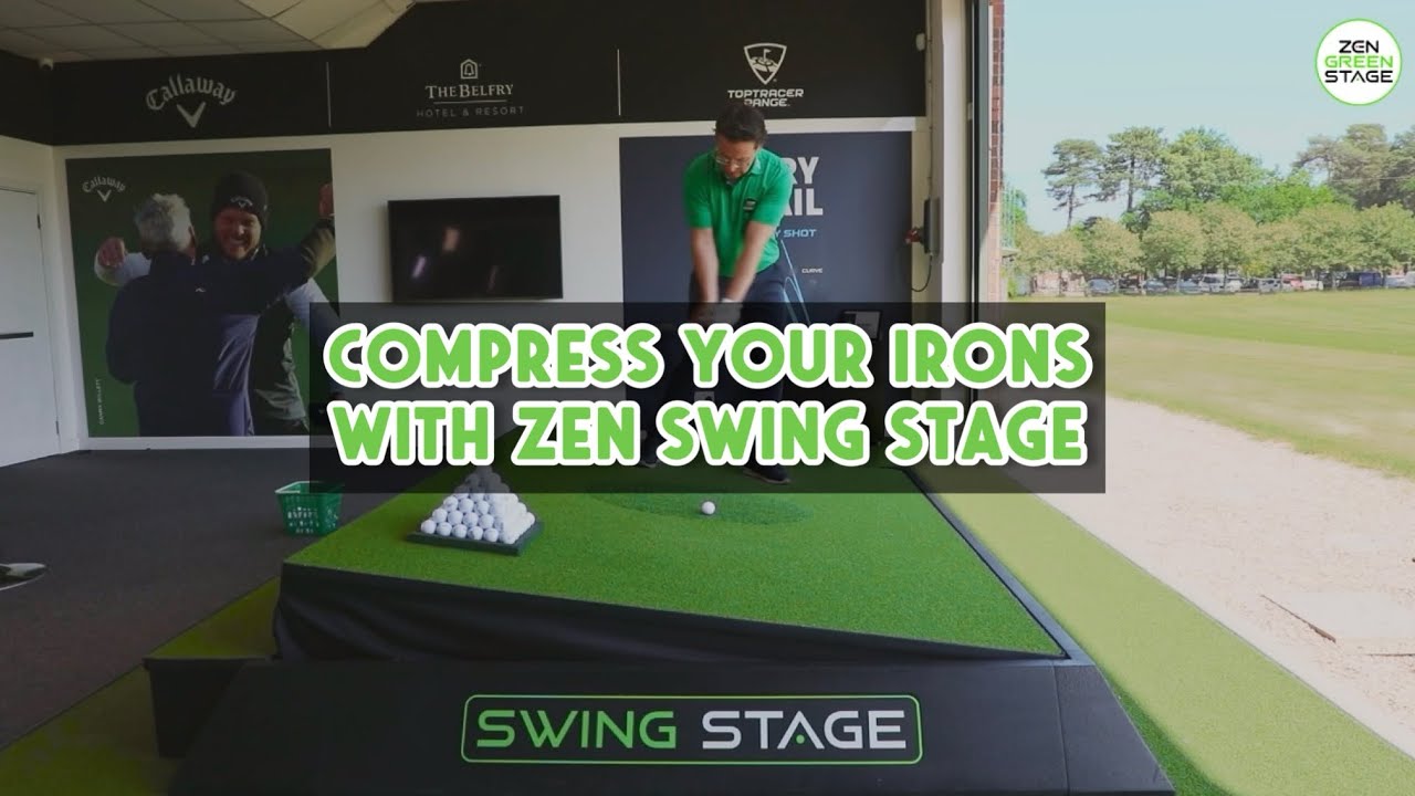 Сожмите свои айроны и бейте по мячу низко с помощью Zen Swing Stage!! 🤯⛳️