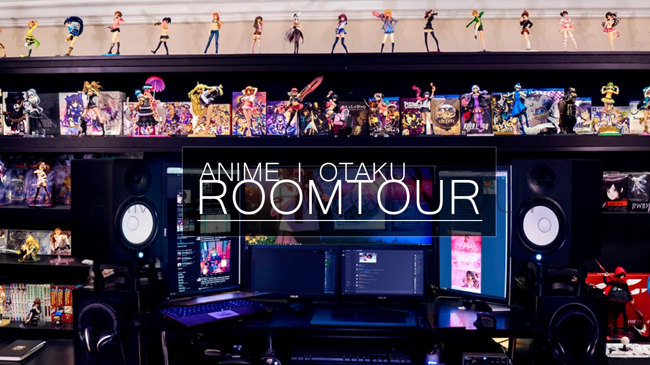 Kanauru Otaku/Anime Room Tour 2016 | 4K