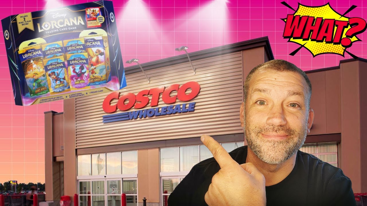 Lorcana at COSTCO?!? | Inklands Promo Bundle Opening