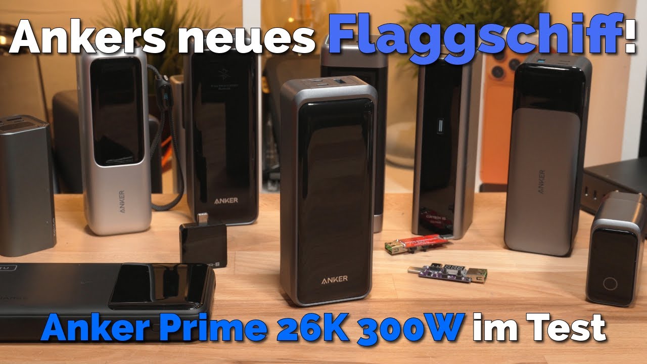 Der Gold Standard unter den Powerbanks? Anker Prime 26K 300W im Test