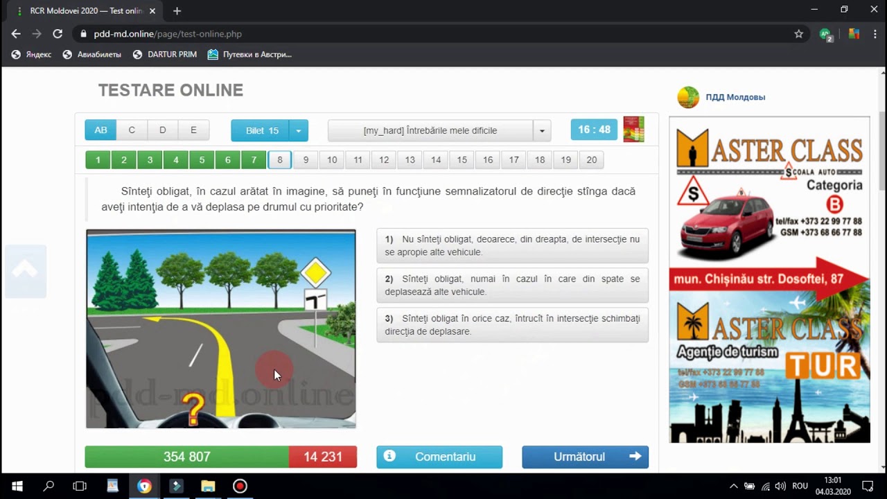 Examen teoretic biletu 15 explicat