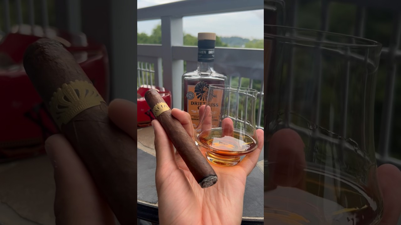 Dunbarton #cigars and #whiskey how to enjoy a cigar and bourbon! #bourbonwhiskey #kentuckybourbon