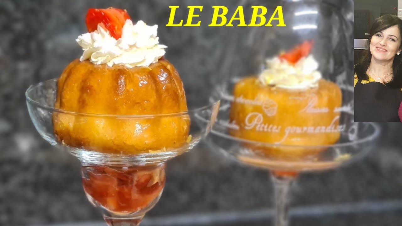 Le dessert que nous aimons tous pendant le ramadan : LE BABA.  البابا و السهره تحلى  ،