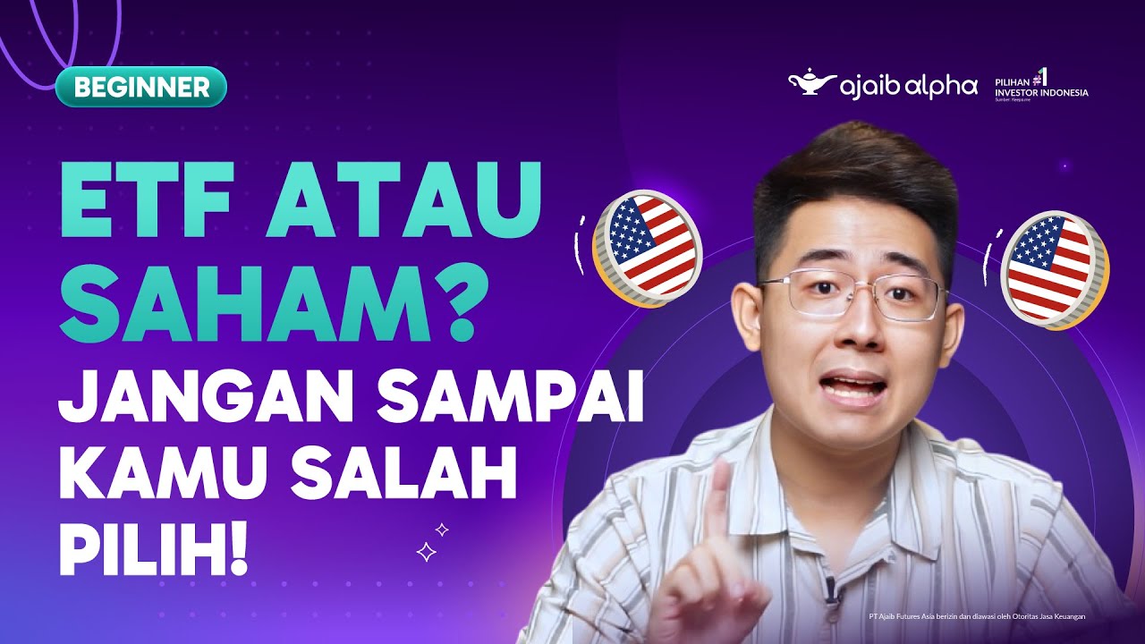 ETF vs Saham Amerika (AS): Mana Lebih Cuan, Aman & Praktis untuk Pemula Investasi di Pasar Saham US?
