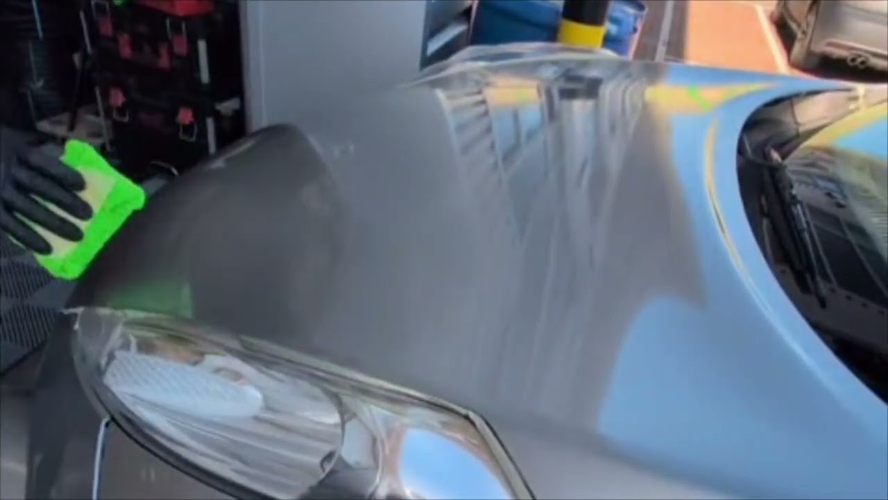 Graphene Ceramic Clear Coat Application Demonstration