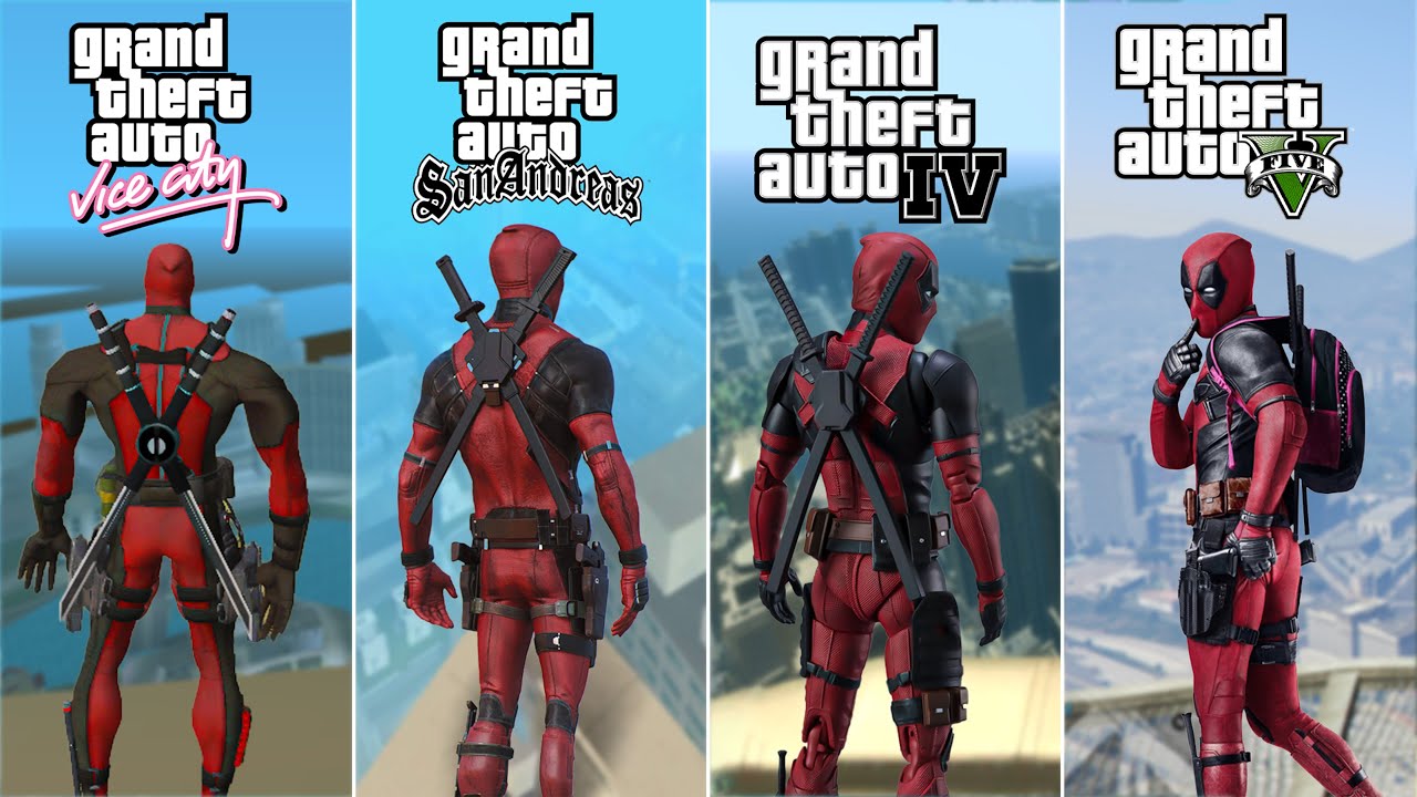 Evolution of DeadPool in All GTA Games (2001-2026) | Marvel | DC Superheroes in GTA Games