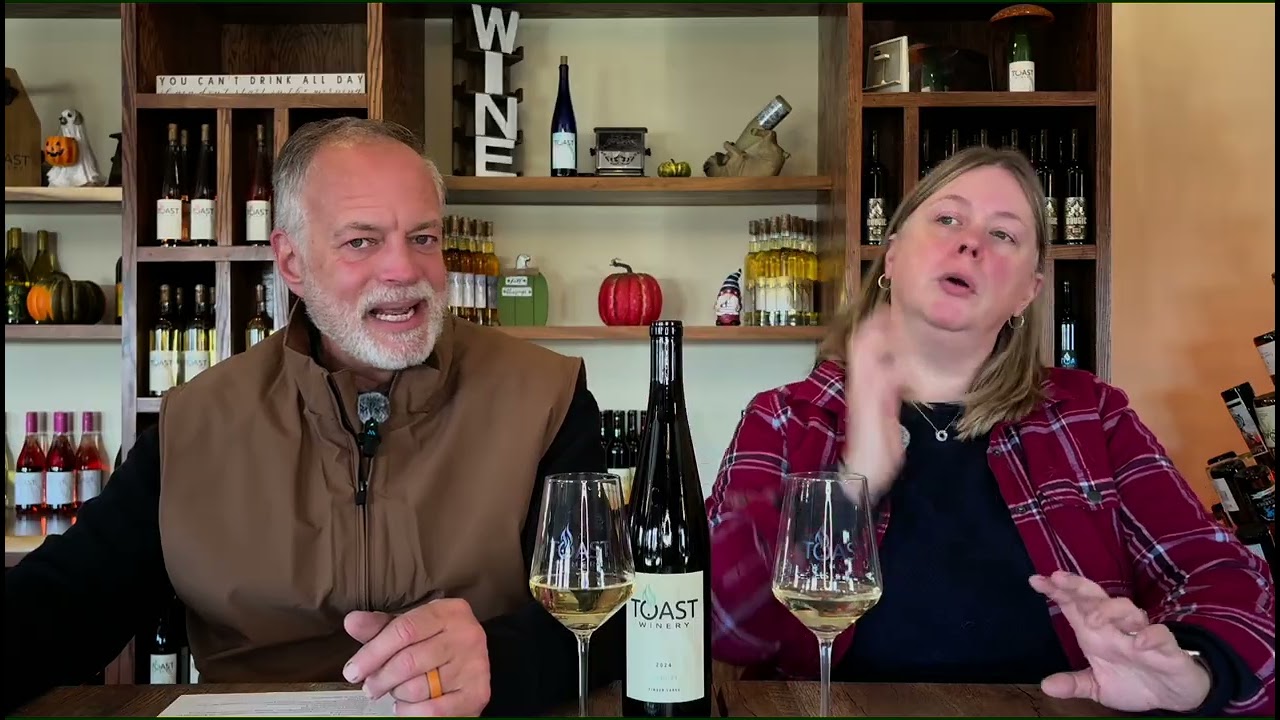 The dynamic duo! Learn about Albarino; Harvest update; Popcorn Pairing, Bonfire Night; Umbrella