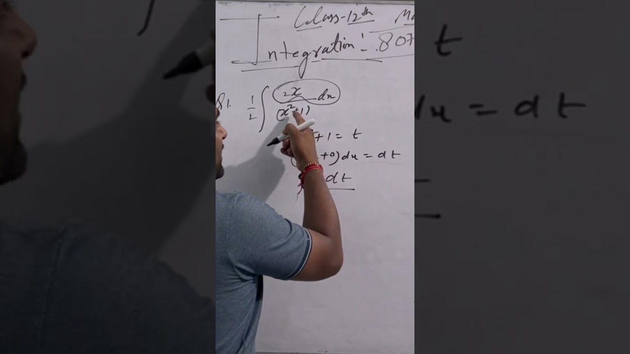 Short Trick solve integration class 12th maths by Pushpendra sir 