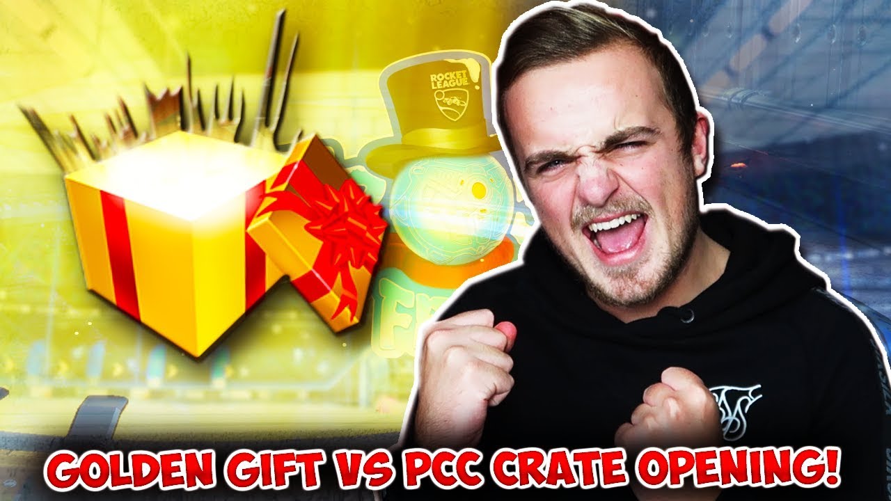 OPENING 20 NEW GOLDEN GIFT CRATES VS 20 PLAYER'S CHOICE CRATE OPENING IN ROCKET LEAGUE!