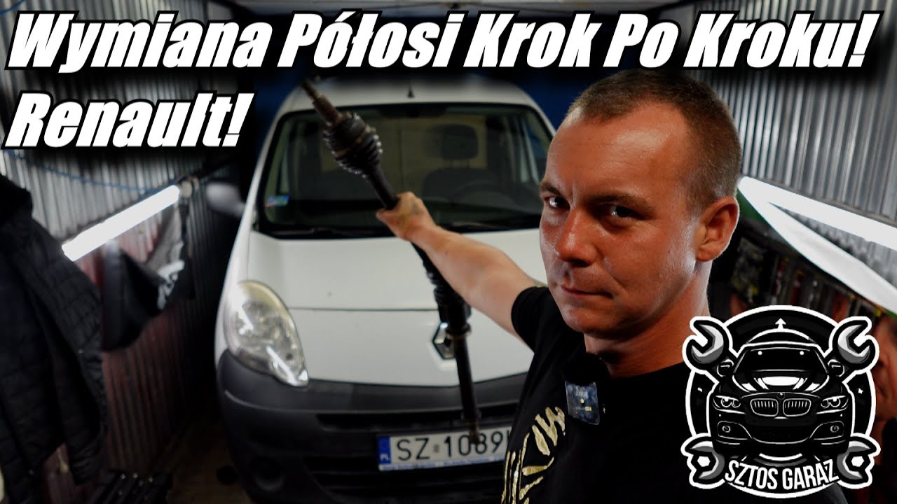 Wymiana Półosi Krok Po Kroku! Uszkodzony Przegub... Renault!