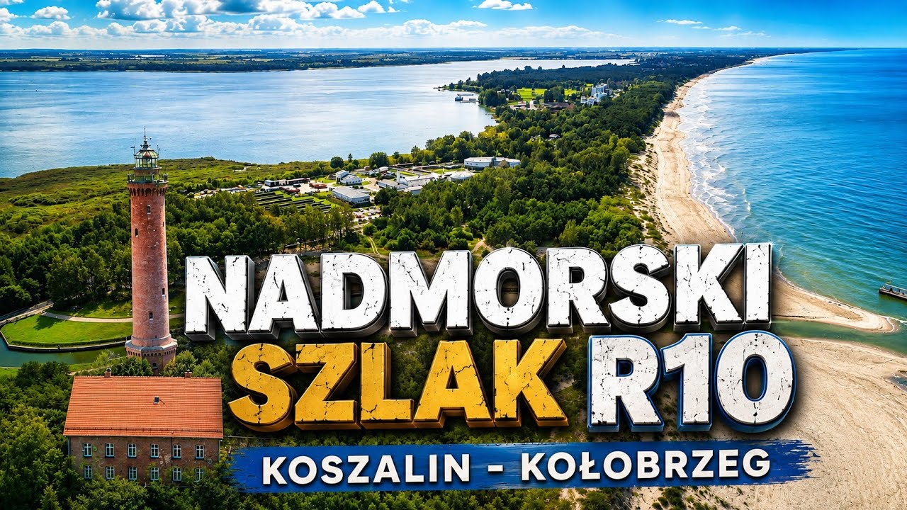 KOŁOBRZEG - ROWEROWE OKOLICE odc.3🚴Koszalin, jezioro Jamno, Mielno, Sarbinowo, Gąski.