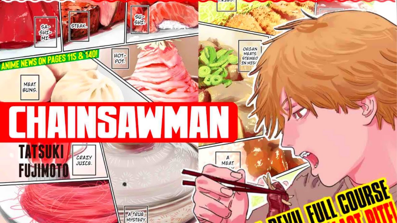 How Much Meat Did Denji Eat? || Chainsaw Man