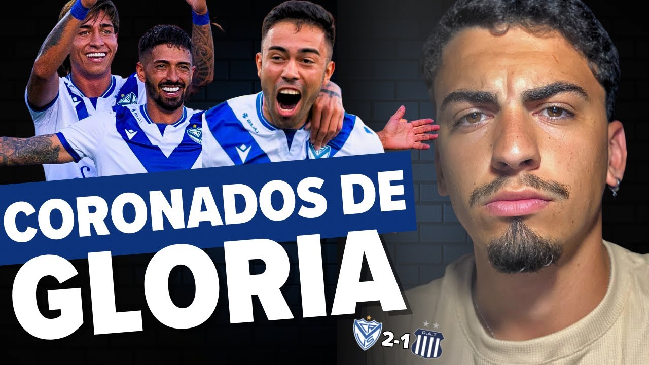 VÉLEZ LO DIO VUELTA Y, SIN MERECERLO DESDE EL JUEGO, LE GANÓ A LA T | REACCIÓN VÉLEZ 2-1 TALLERES