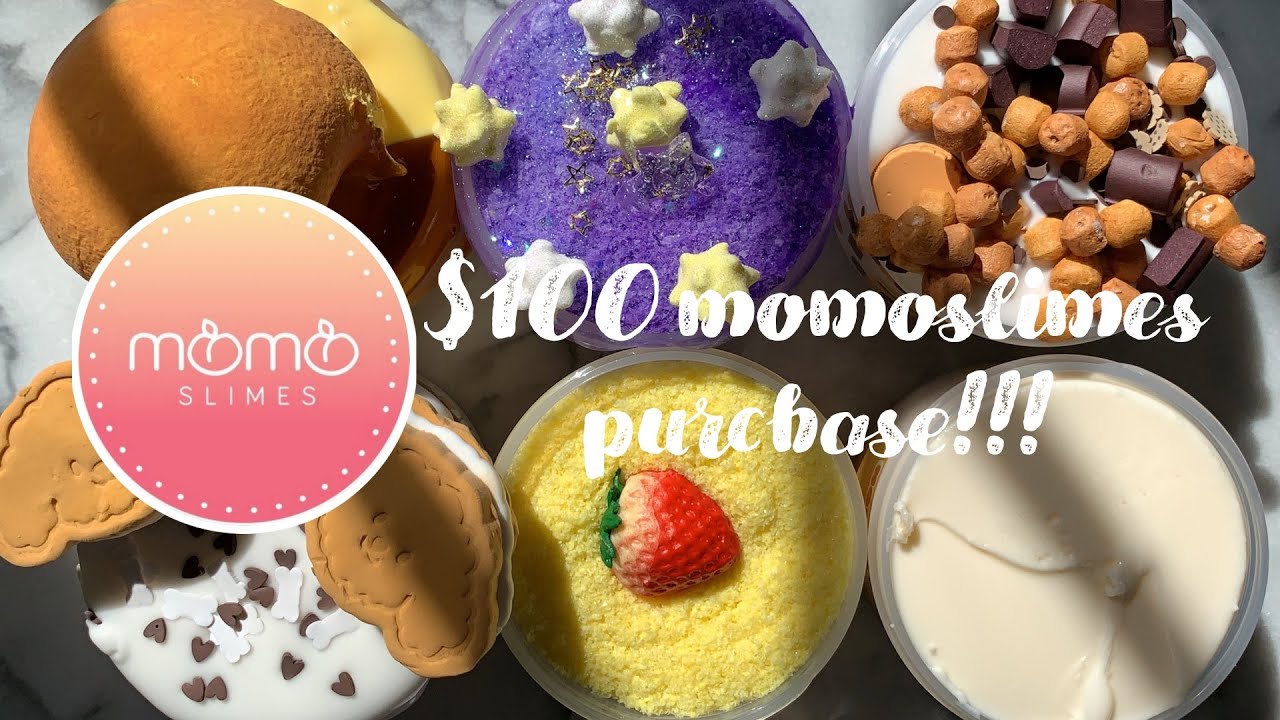 $115 MOMOSLIMES PURCHASE (ASMR) | WATERGLASSSLIMES :D