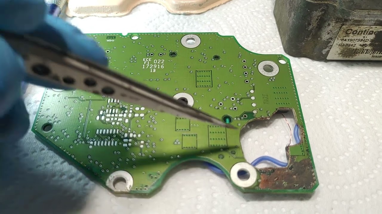 Haldex Gen4 pcb repair "Just to test my skills" series S06E04