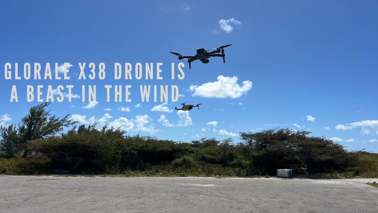 Glorale x38 entry level Wi-Fi budget drone is a beast in the wind