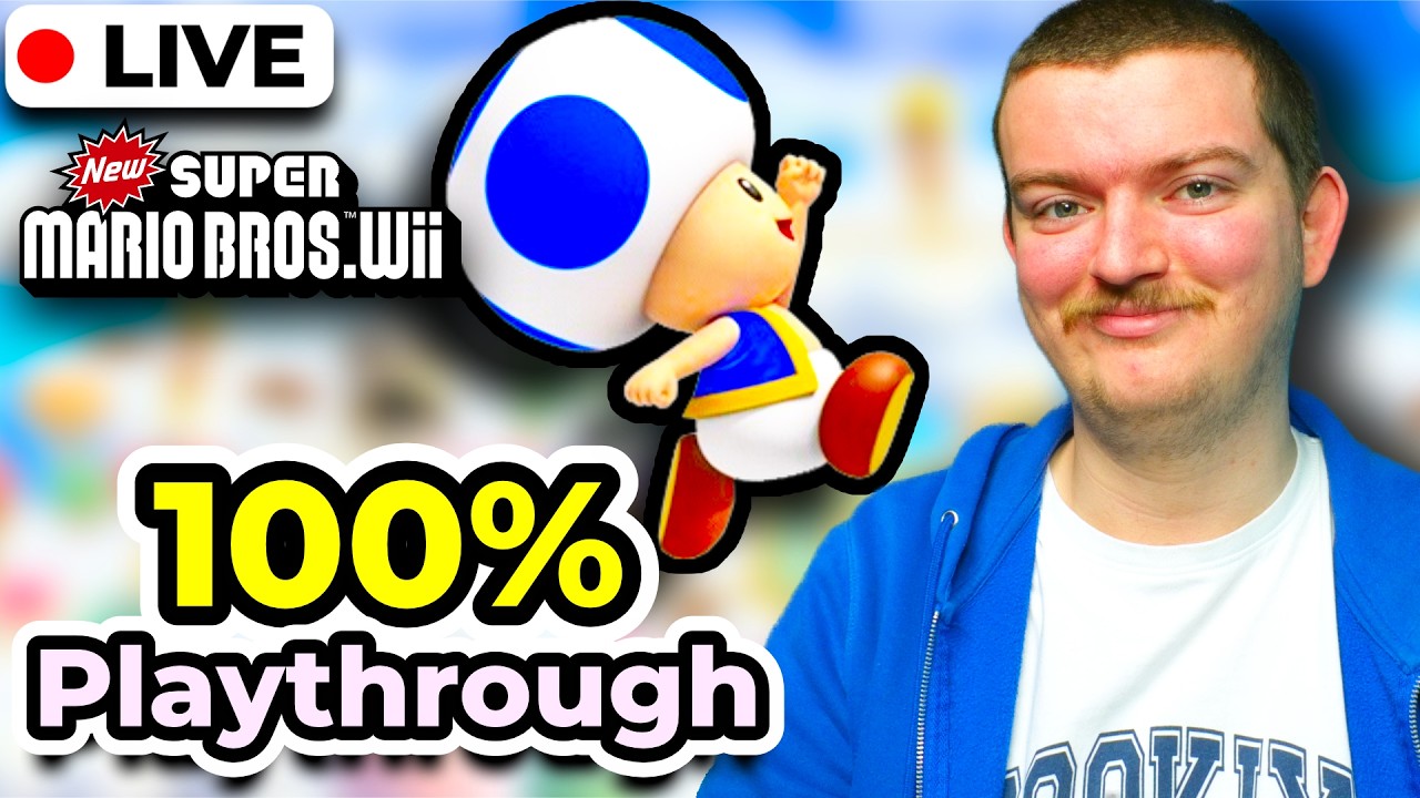 🔴LIVE: We're Almost There! - NEW Super Mario Bros. Wii #6