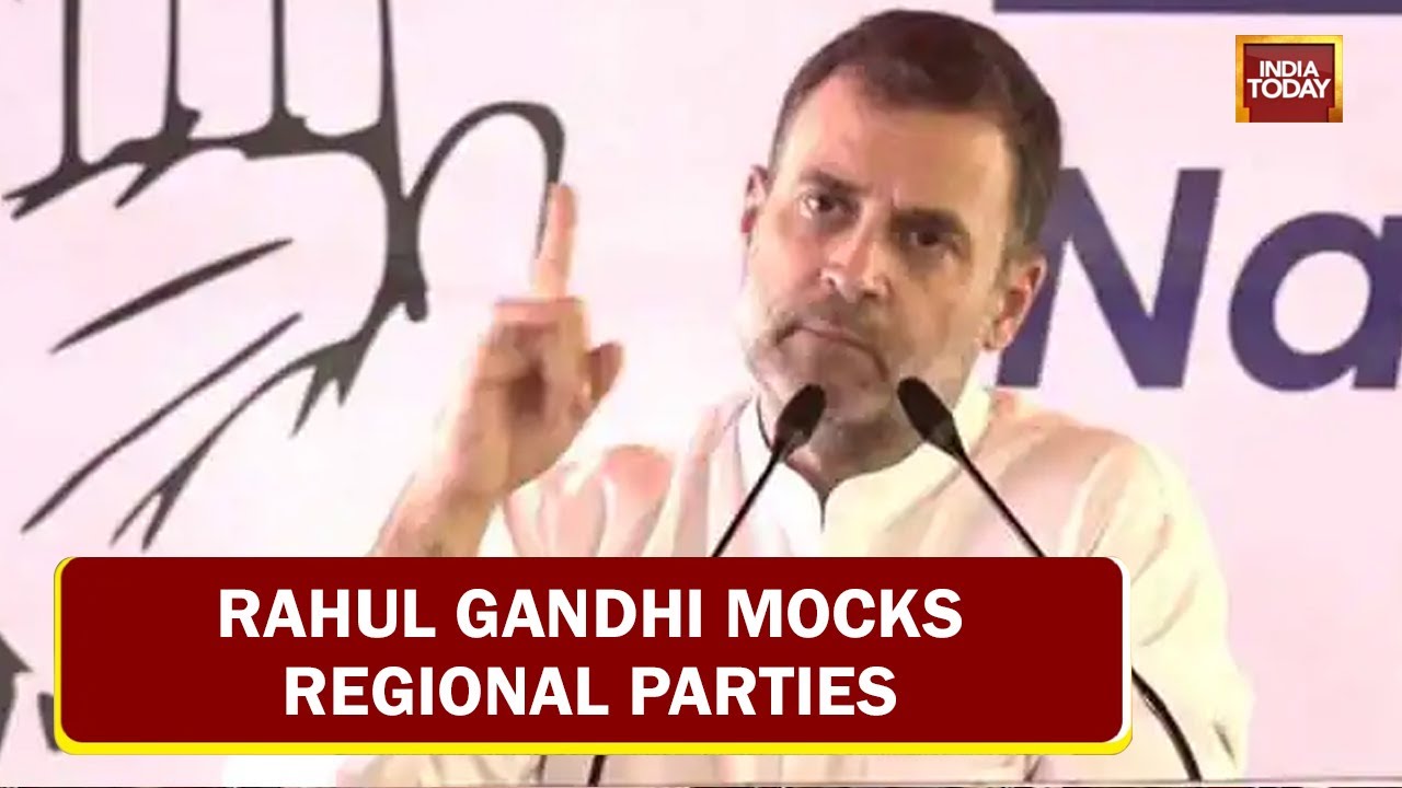 Rahul Gandhi Says Congress Pivot To Anti-BJP Front, Rejects Regional Parties, Calls Them Hollow