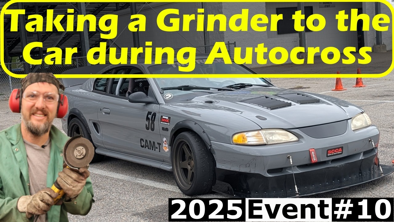 Turning Troubles into Triumphs at Autocross! CAM-T Mustang