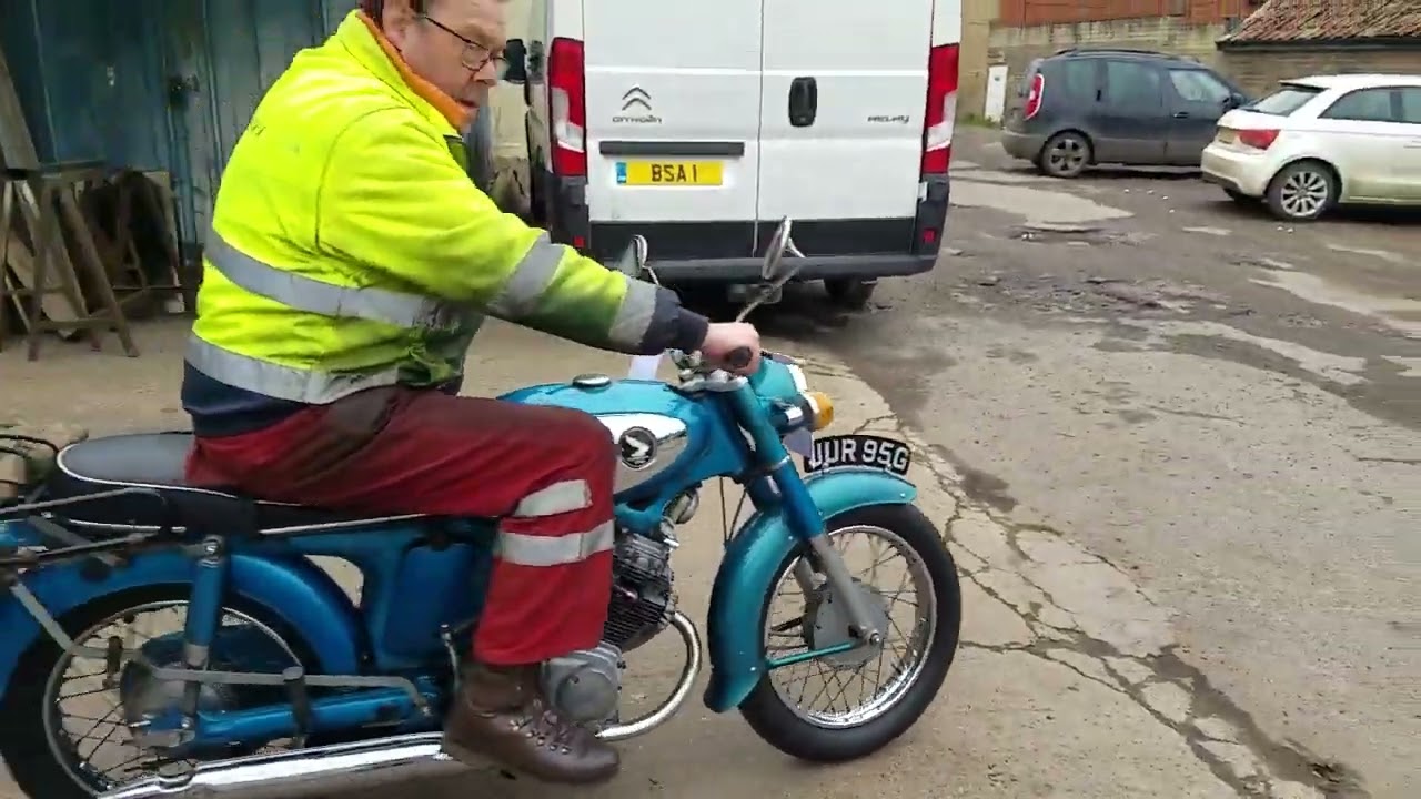 Honda CD175A 175cc 1969 года у Энди Тирнанса #08440HDA