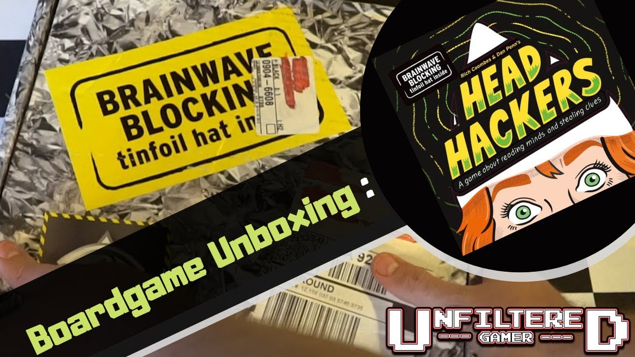 Head Hackers - Board Game Unboxing
