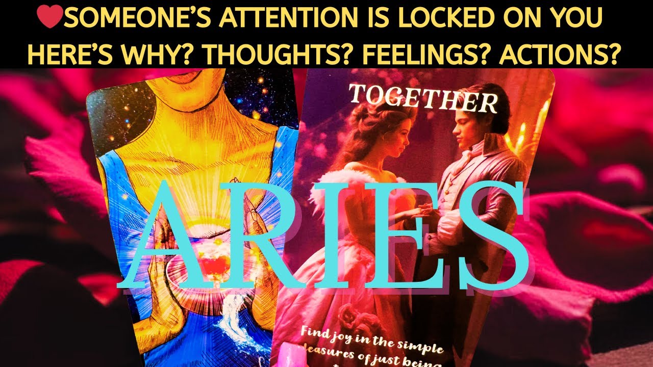 ❤️ ARIES "YOU PULL ON MY HEART STRINGS! I CAN'T SHAKE YOU!" LOVE TAROT READING