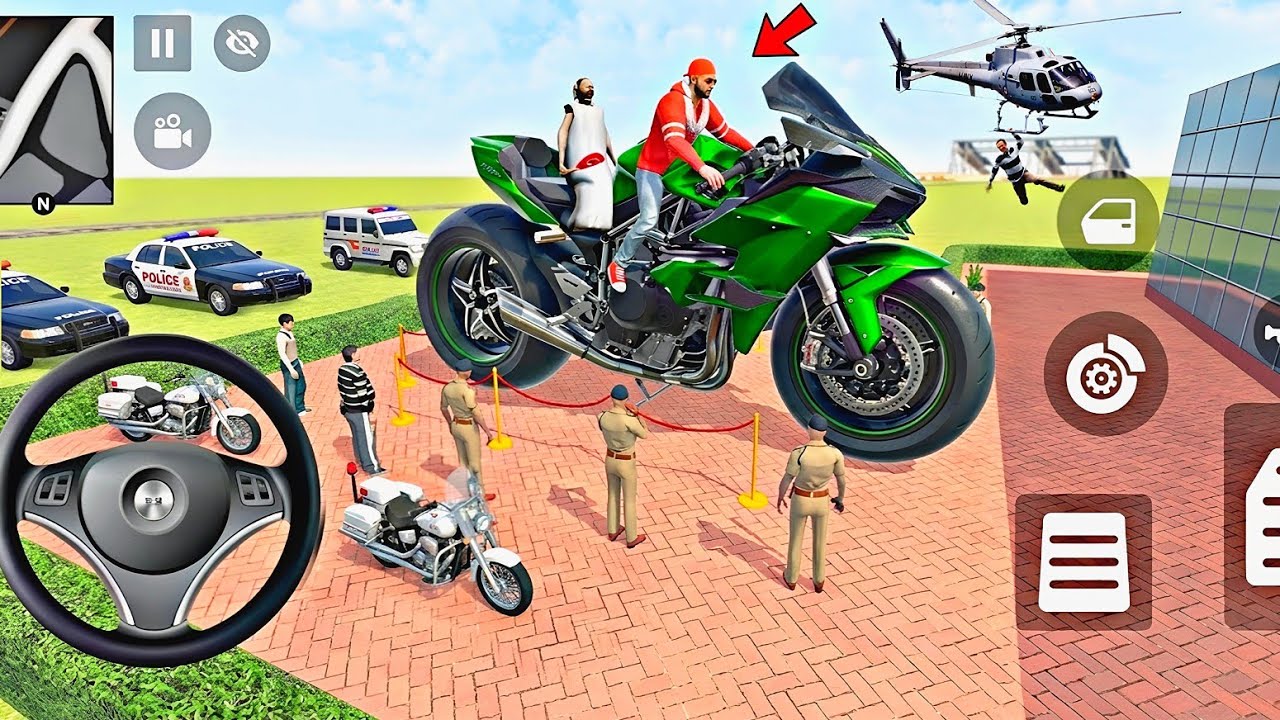 Purchase Army Biggest Ninja Bike Delivery 💥🥳 Indian Theft Auto Simulator💥🤯 Indian Bikes Driving 3d