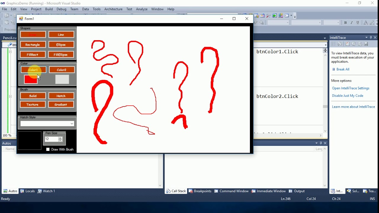 Creating paint application in vb.net|Graphics Handling