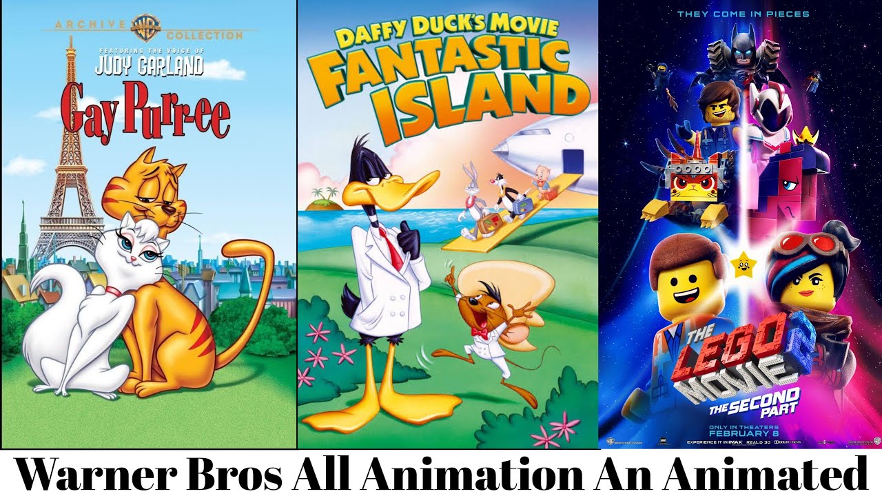 Warner Bros studio All Animated An Animation List | Warner Bros Animation List