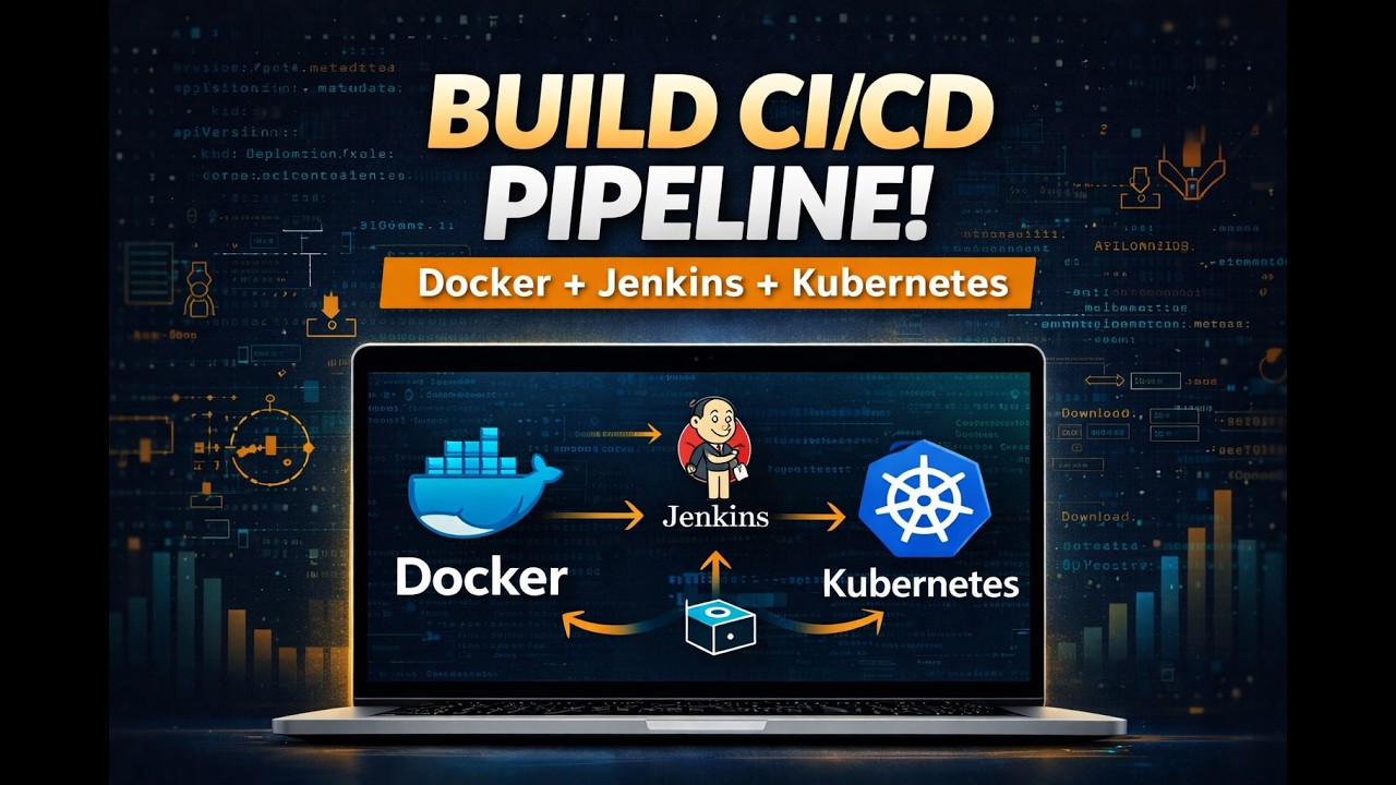 Build a CI/CD Pipeline with Docker, Jenkins & Kubernetes | DevOps Project Guide