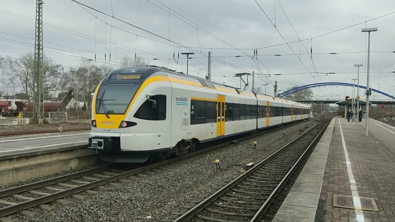 🇩🇪 Train action at Dortmund-Mengede Hbf