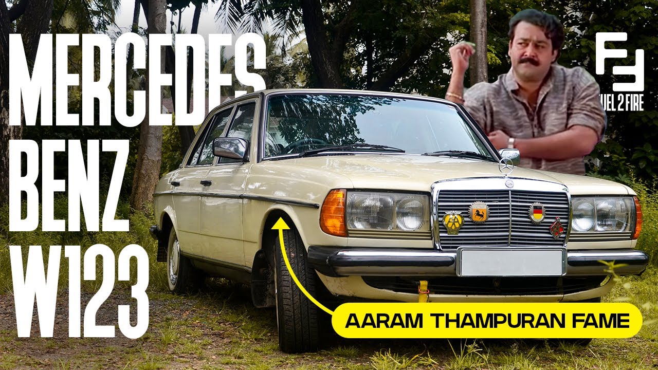 MERCEDES-BENZ W123 | AARAM THAMPURAN FAME | FUEL 2 FIRE #W123 #MercedesBenz #GoPro