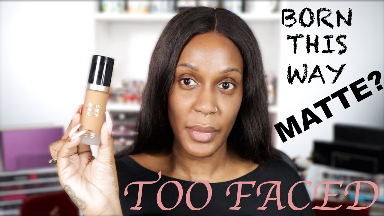 Too Faced Born This Way MATTE foundation | 24 Hrs?!?!? | WEAR TEST