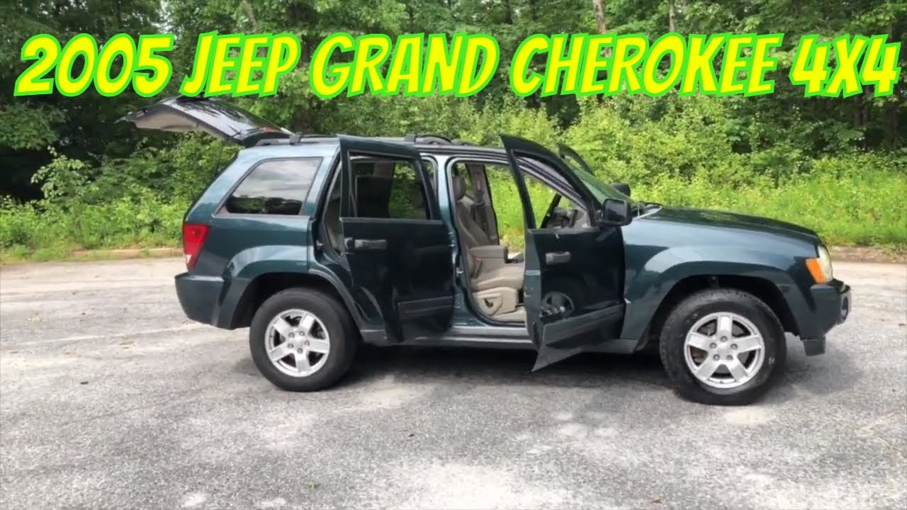 2005 JEEP GRAND CHEROKEE 4x4 4.7L ENGINE WALK AROUND TOUR AND TEST DRIVE