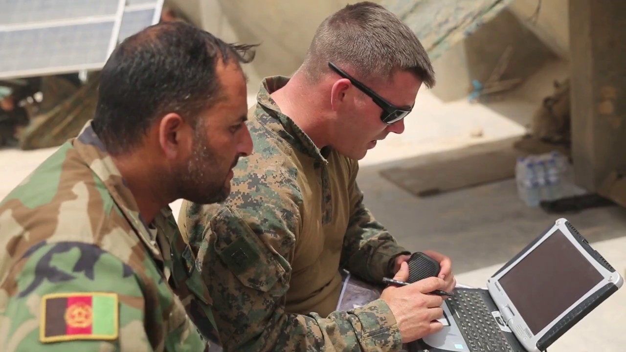 USMC Military Advisors assist Afghanistan's Security Forces