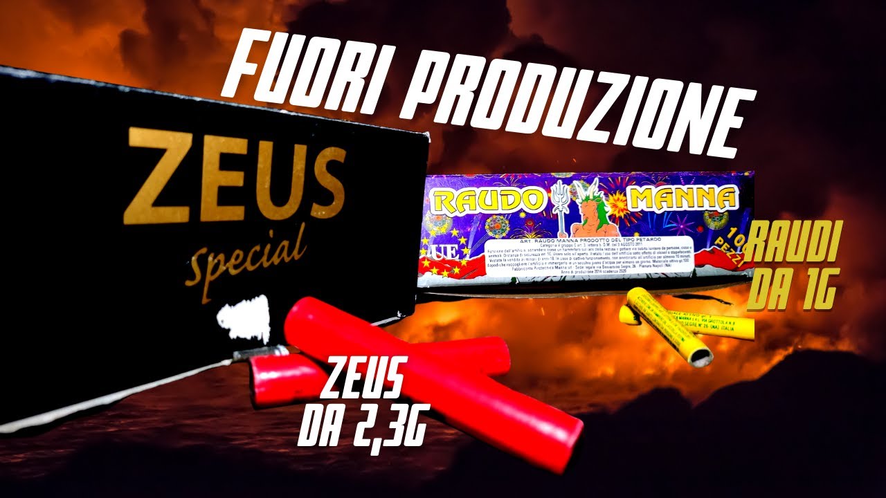 Proviamo ZEUS SPECIAL e RAUDI MANNA al RILEVATORE DI DECIBEL - Petardi VINTAGE Epici!